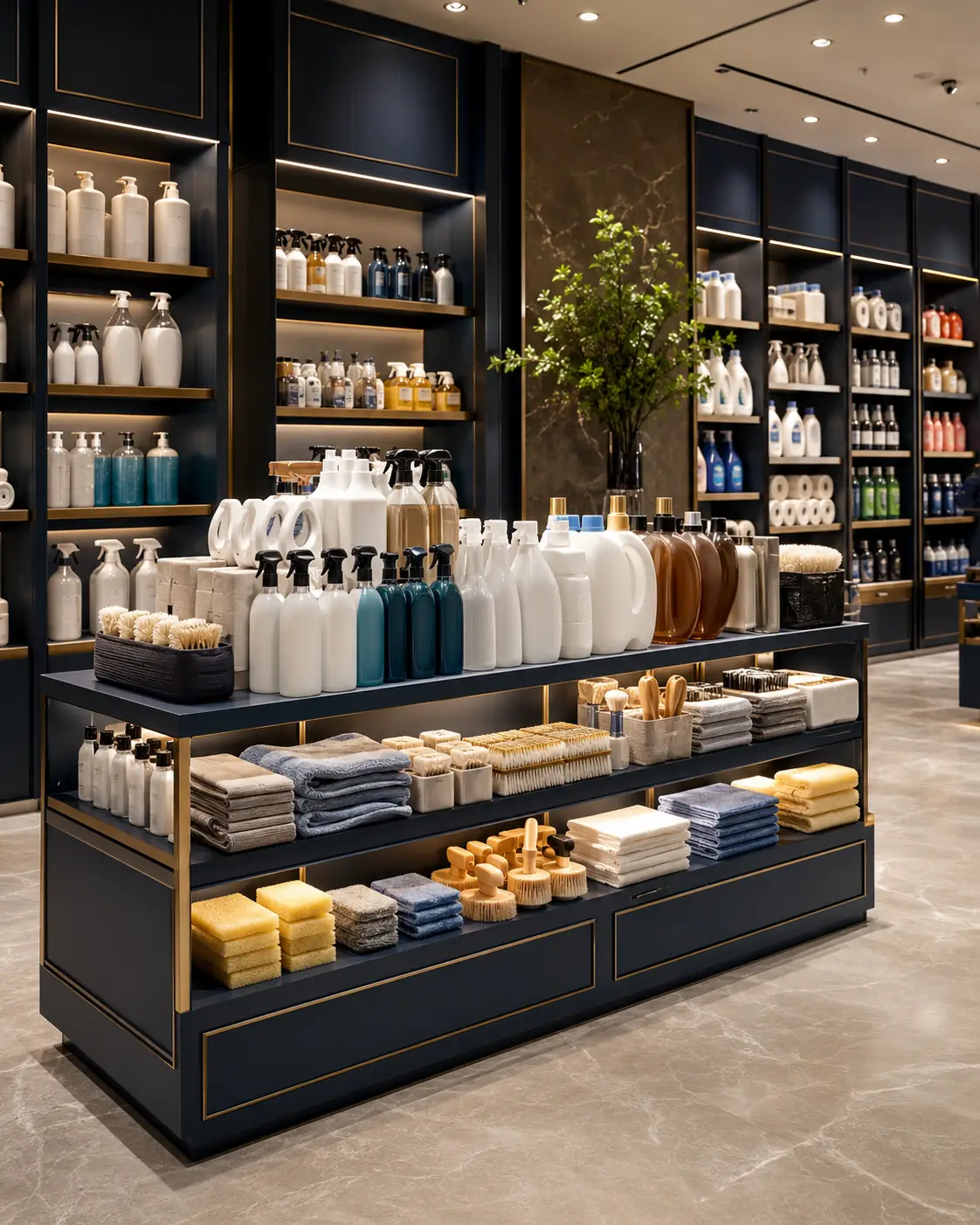 DaaBasics Limited home care and cleaning retail category display